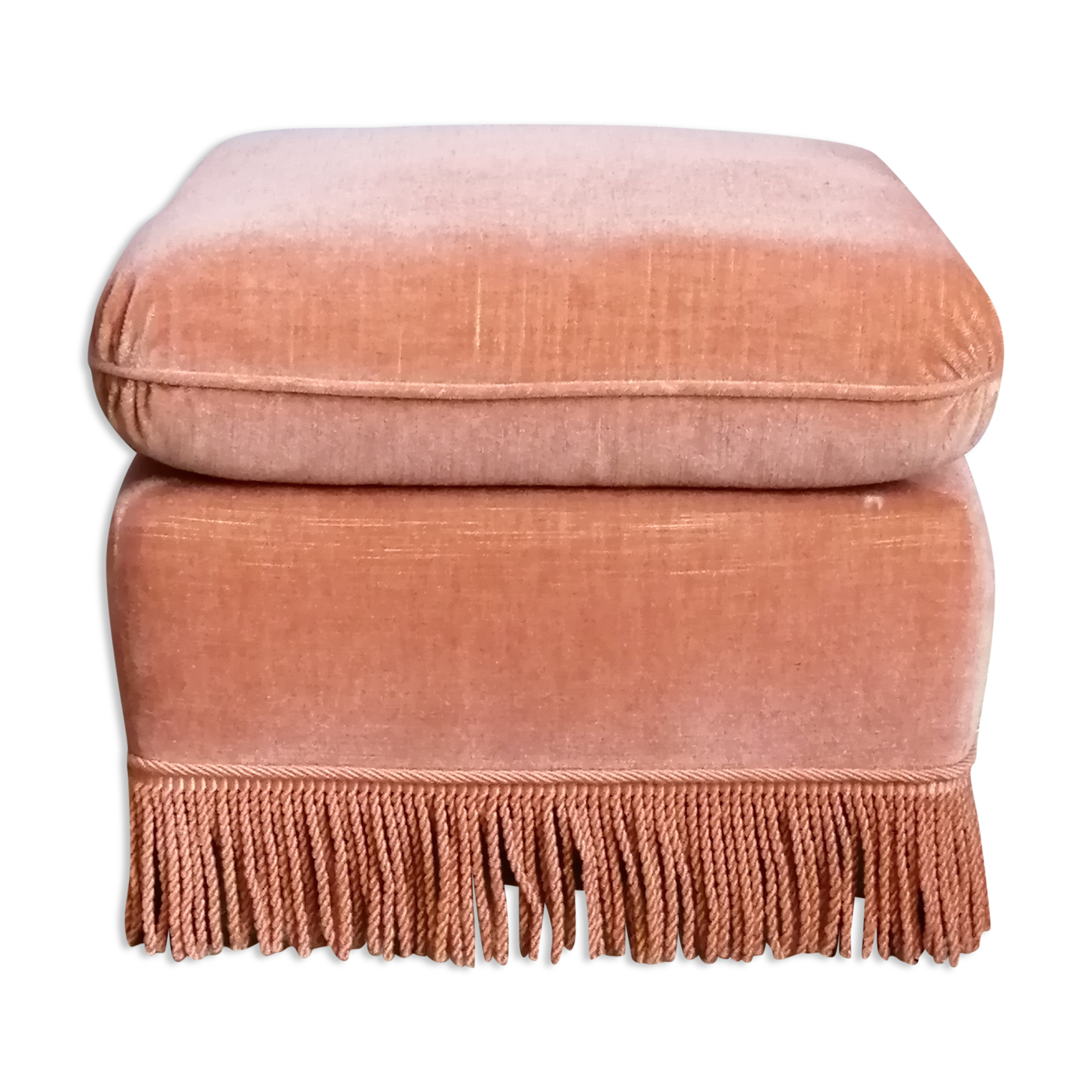 Pouf, old pink