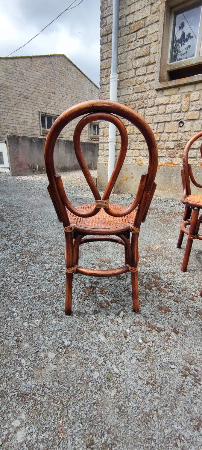 Bistro-style chairs