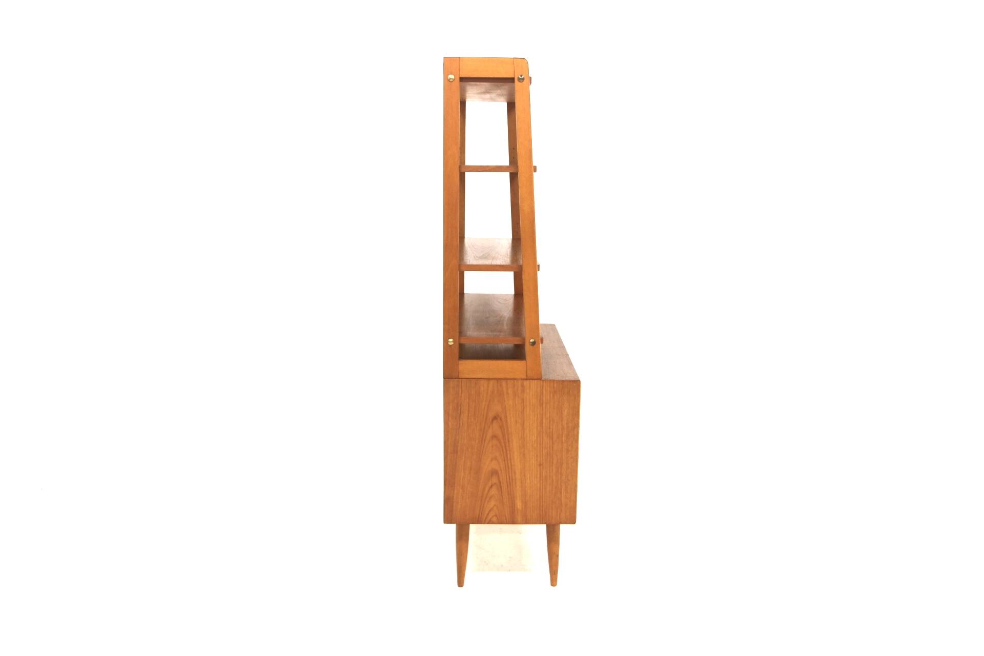 Bibliothèque scandinave en teck, Suède, 1960