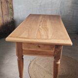 Old and beautiful solid walnut table.