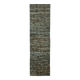 Hand-Knotted Tribal Unique 91 cm x 341 cm Blue Wool Runner Carpet