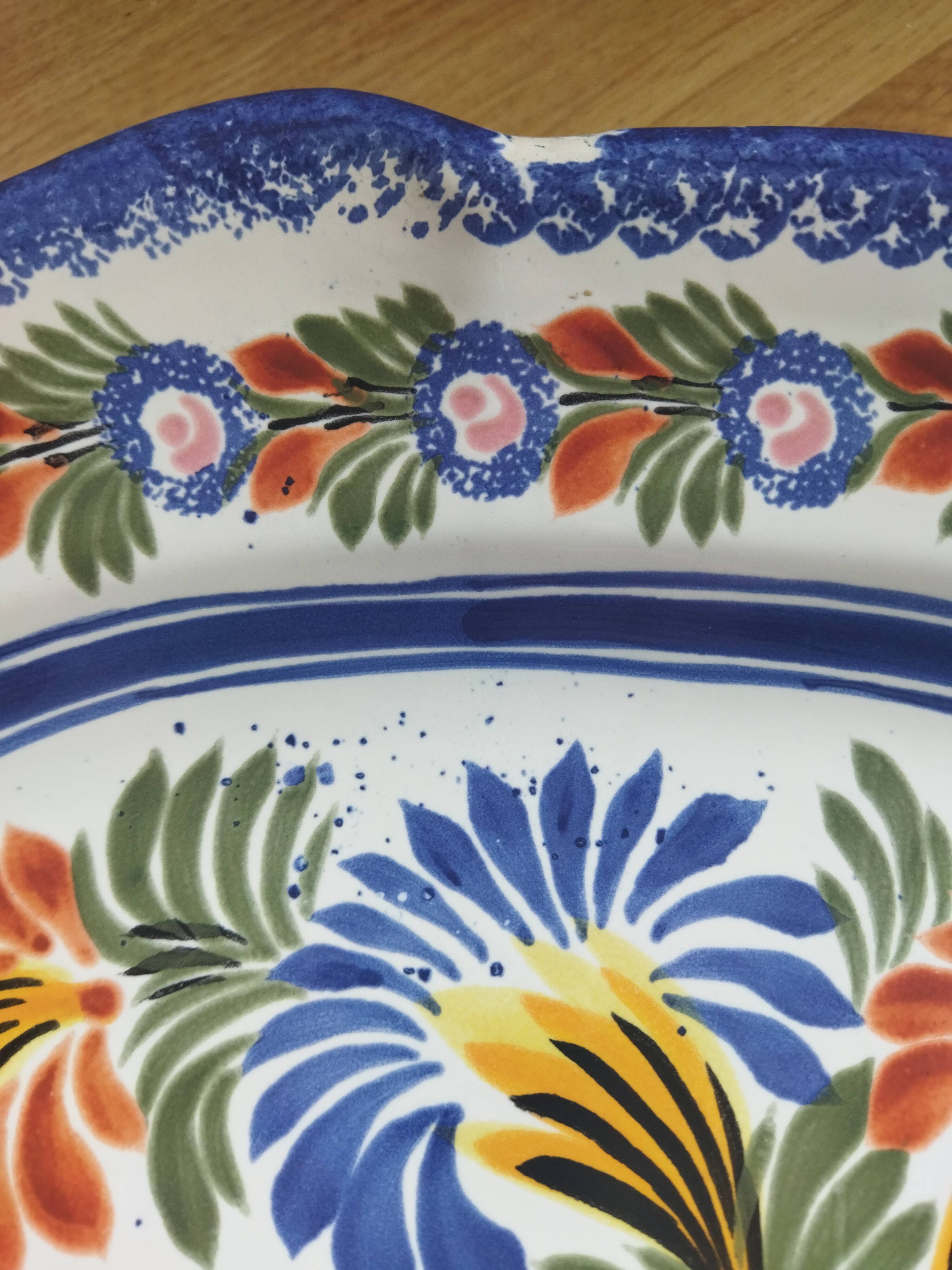 Henriot Quimper dish