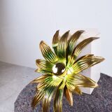 Flower wall lamp, 1970s
