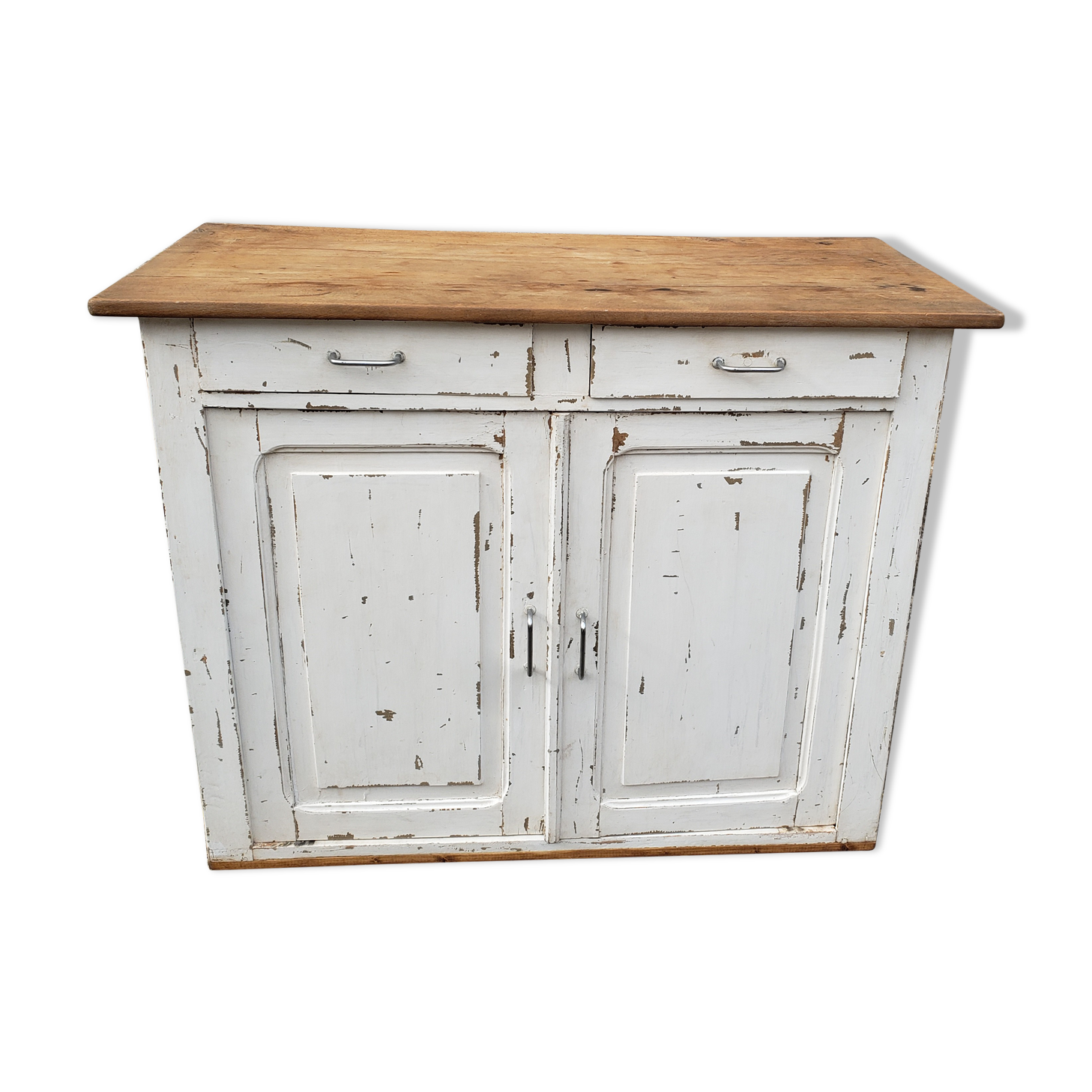 Parisian buffet off-white patina