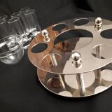 Caviar and vodka service
