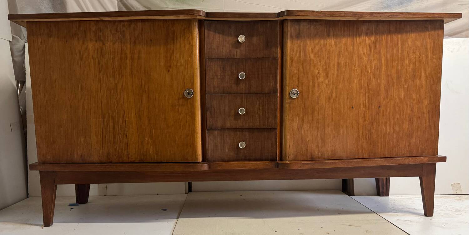 Vintage sideboard with splayed legs