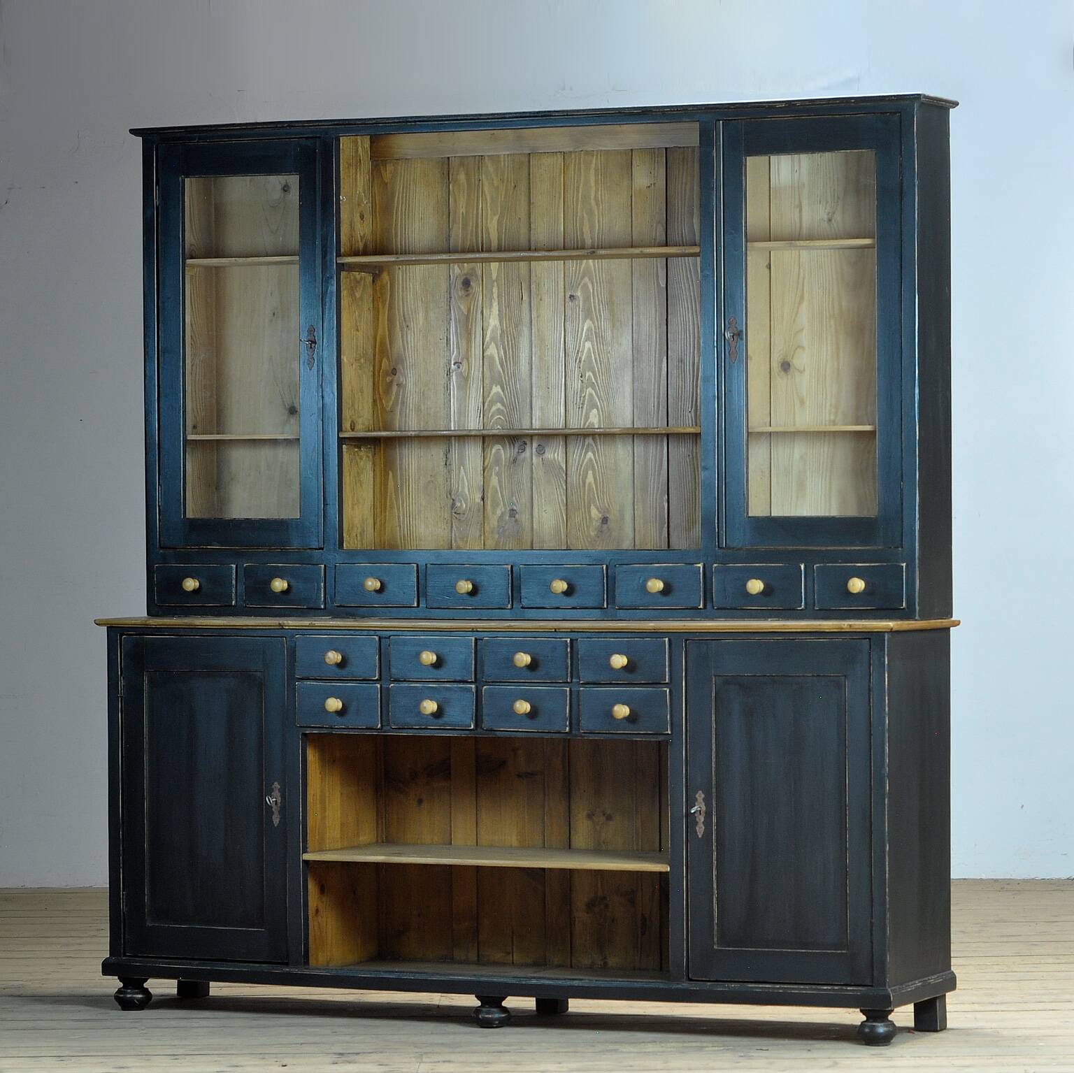 Large pine cabinet, 1920s