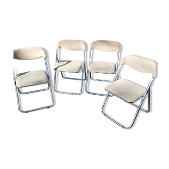 Italian folding chairs 70s