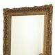 Large Gold Baroque Style Mirror Gilded Frame Acanthus Flowers 110cm