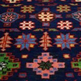 Tapis coloré et subtil à motifs – 124 x 74 cm