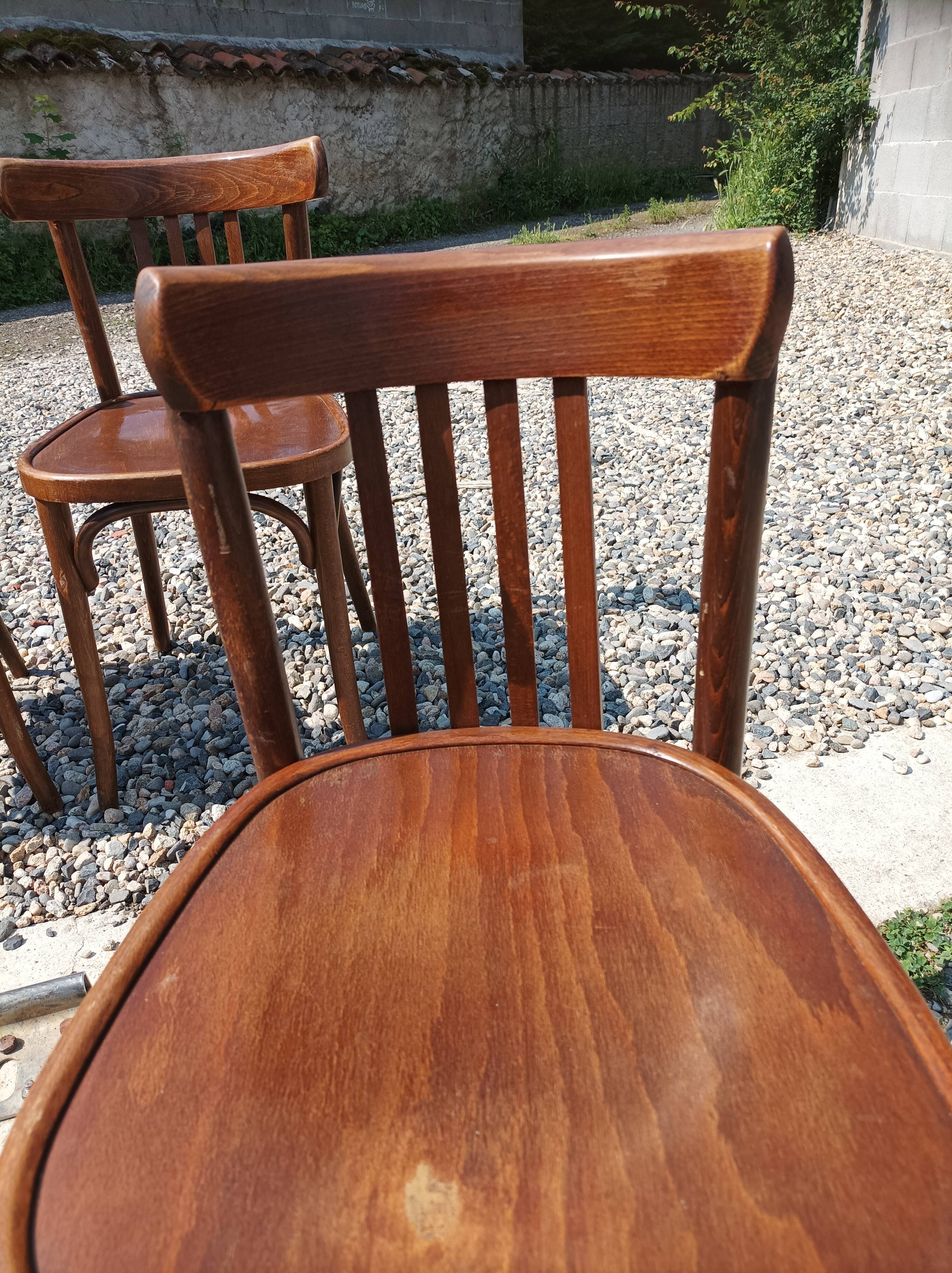 4 bistro chairs