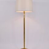 Bakalowits floor lamp from Vienna in solid brass with a glass handle, Austria, 1950s.