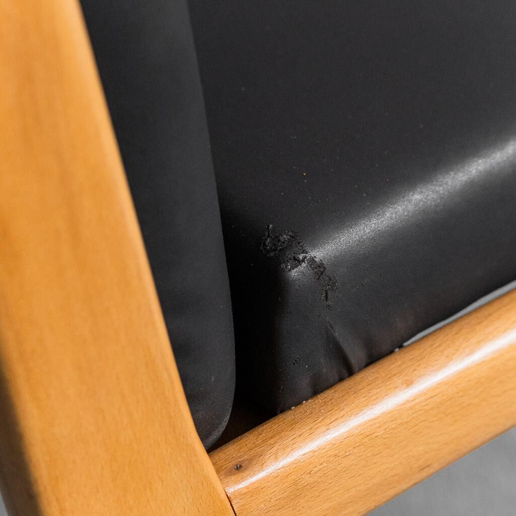 Set due poltrone tavolino legno metallo anni ’60 vintage modernariato