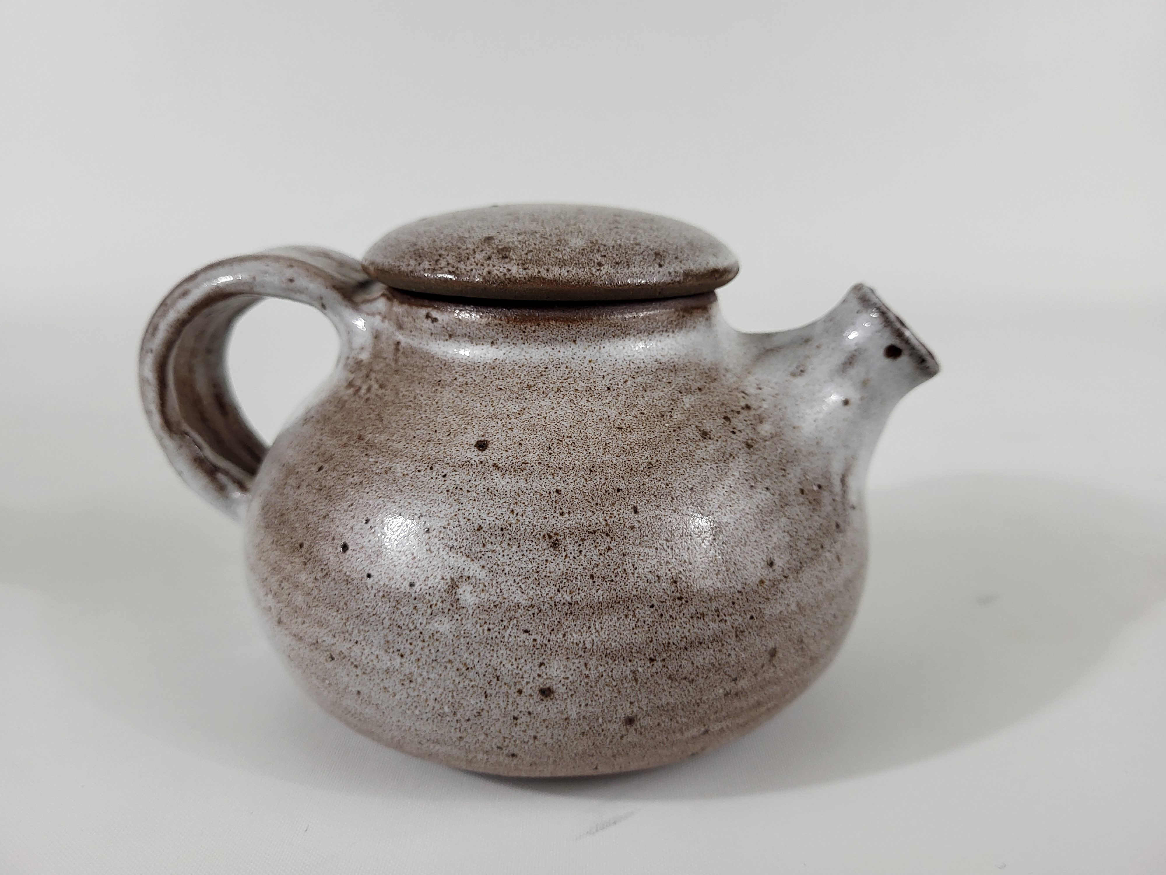Stoneware teapot by Ratilly J&N Pierlot Puisaye