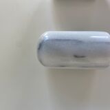 Salt and pepper shaker in Carrara marble, 70s