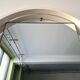 White ‘DZ84’ mirror by Benno Premsela for ‘t Spectrum, The Netherlands 1950's