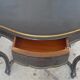 Blackened pear middle table