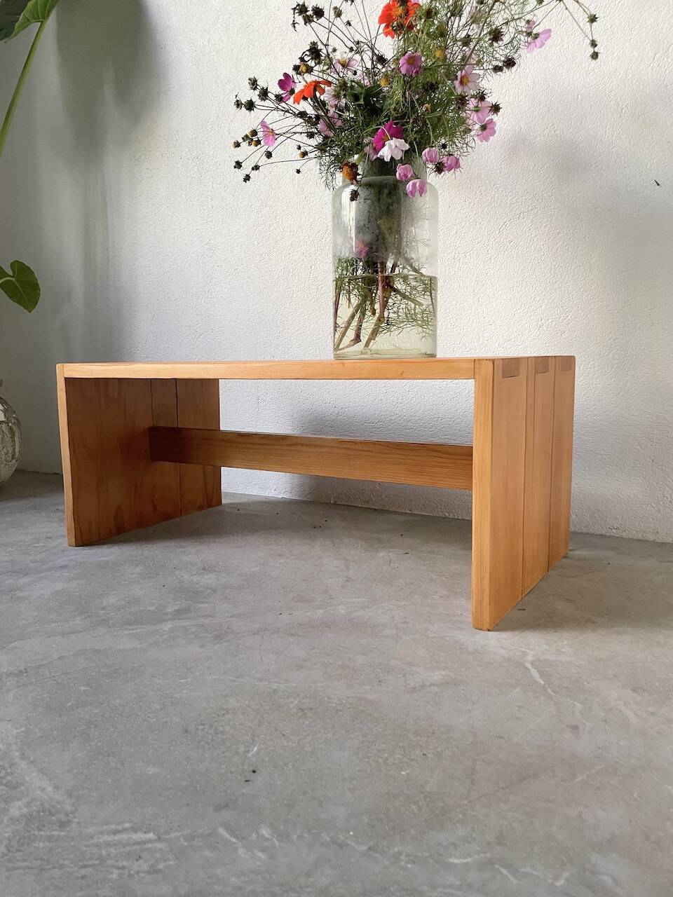 Maison Regain pine coffee table