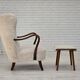 1960s, Danish design by A. Christensen for Slagelse Møbelværk, sheepskin.