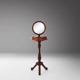 Romantic Make‑Up Mirror with Side Storage, France 1850s