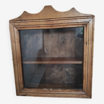 Old cherry display case