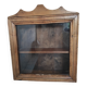 Old cherry display case
