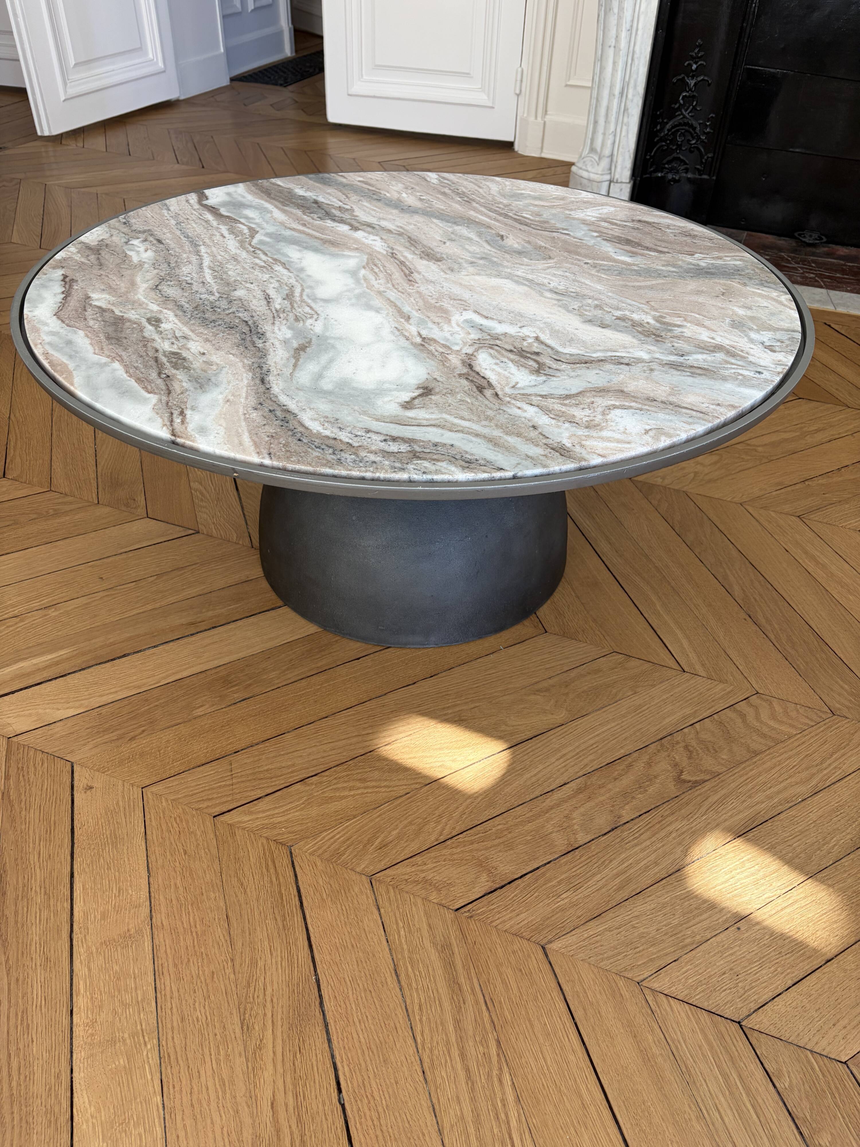 marble top coffee table