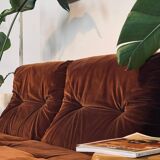 Canapé Steiner 2 places années 70 vintage