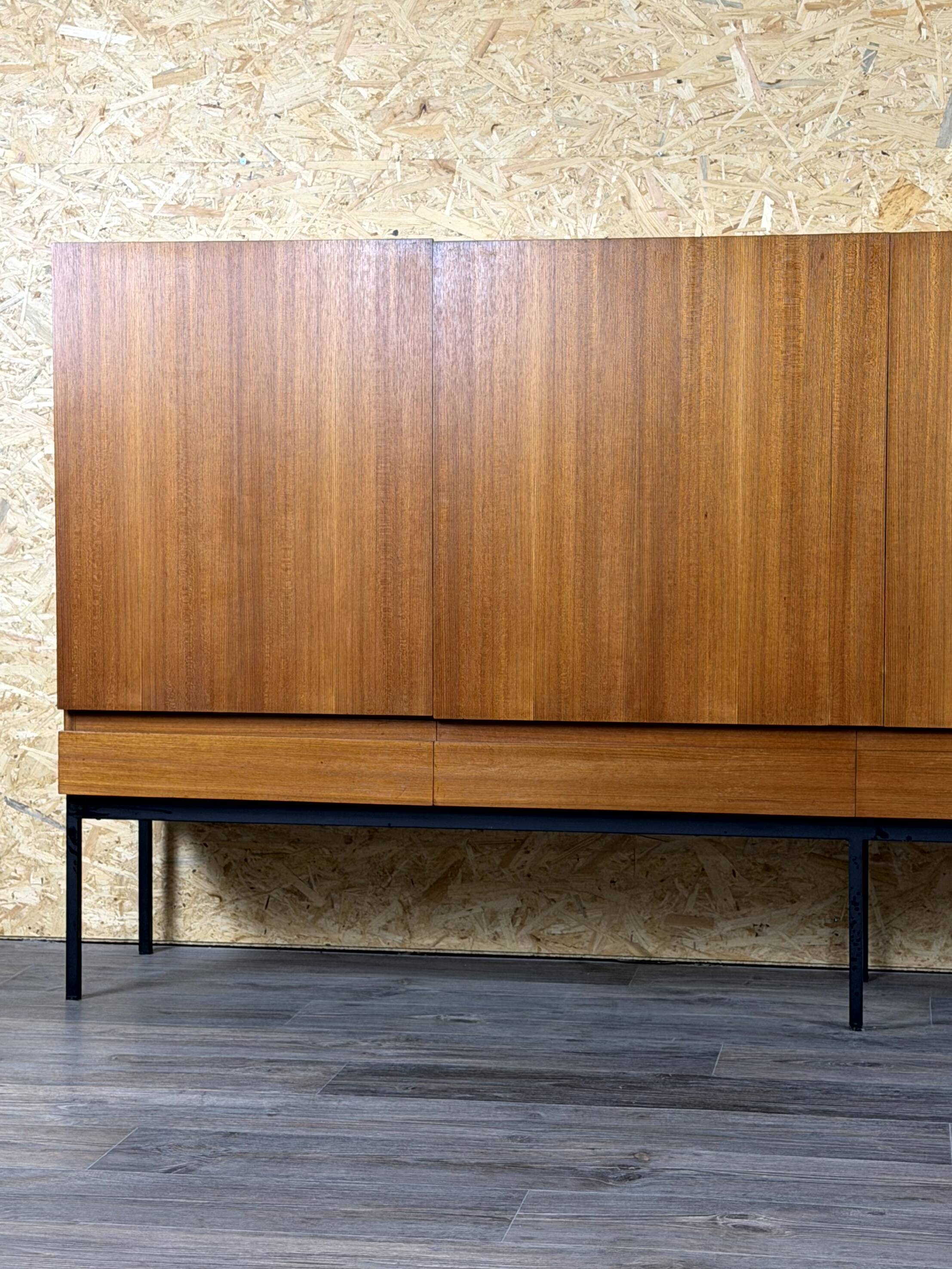 Buffet haut B60 en teck par Dieter Waeckerlin pour Behr, années 1960-1970