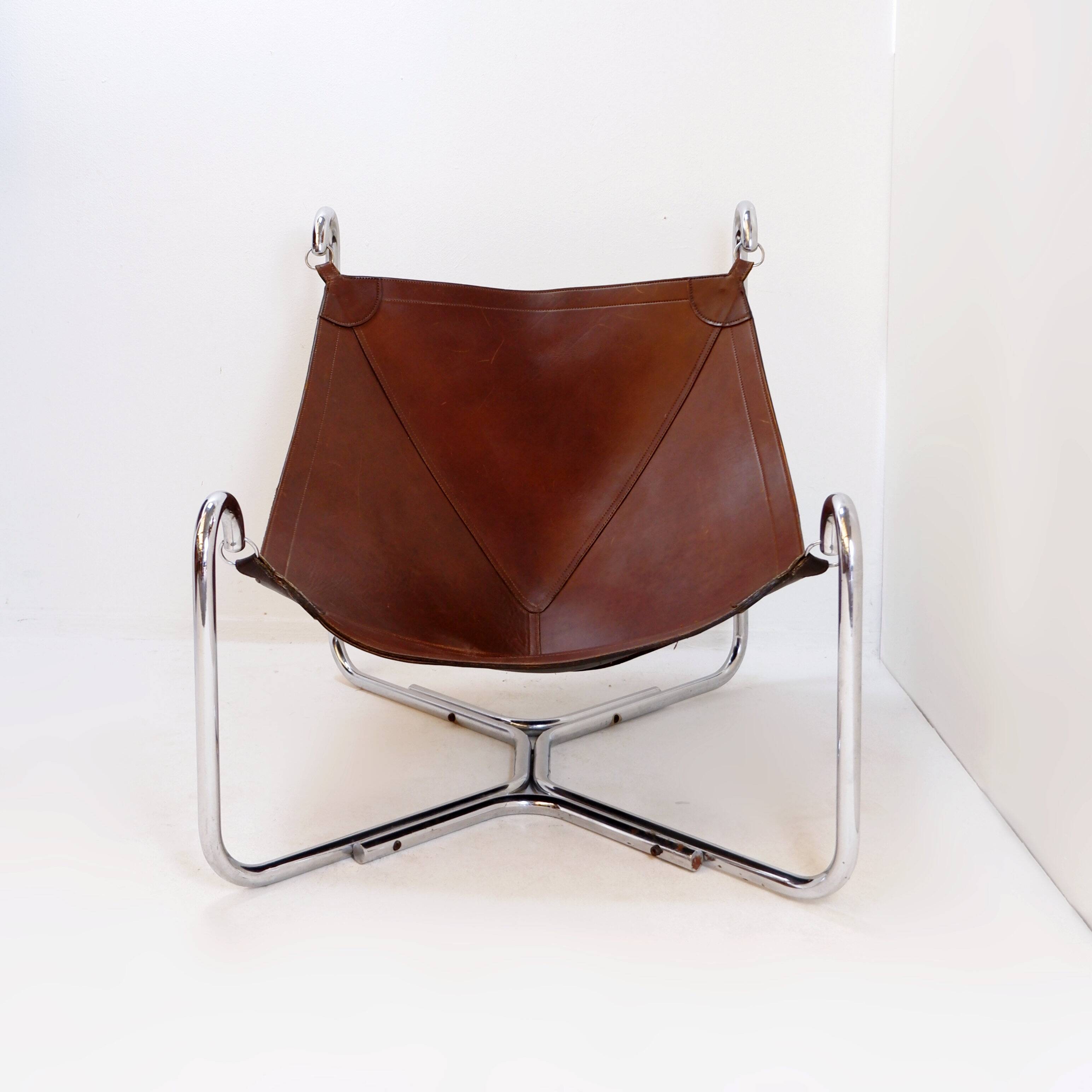 'Baffo' lounge chair by Didone & Pareschi for Busnelli, Italy