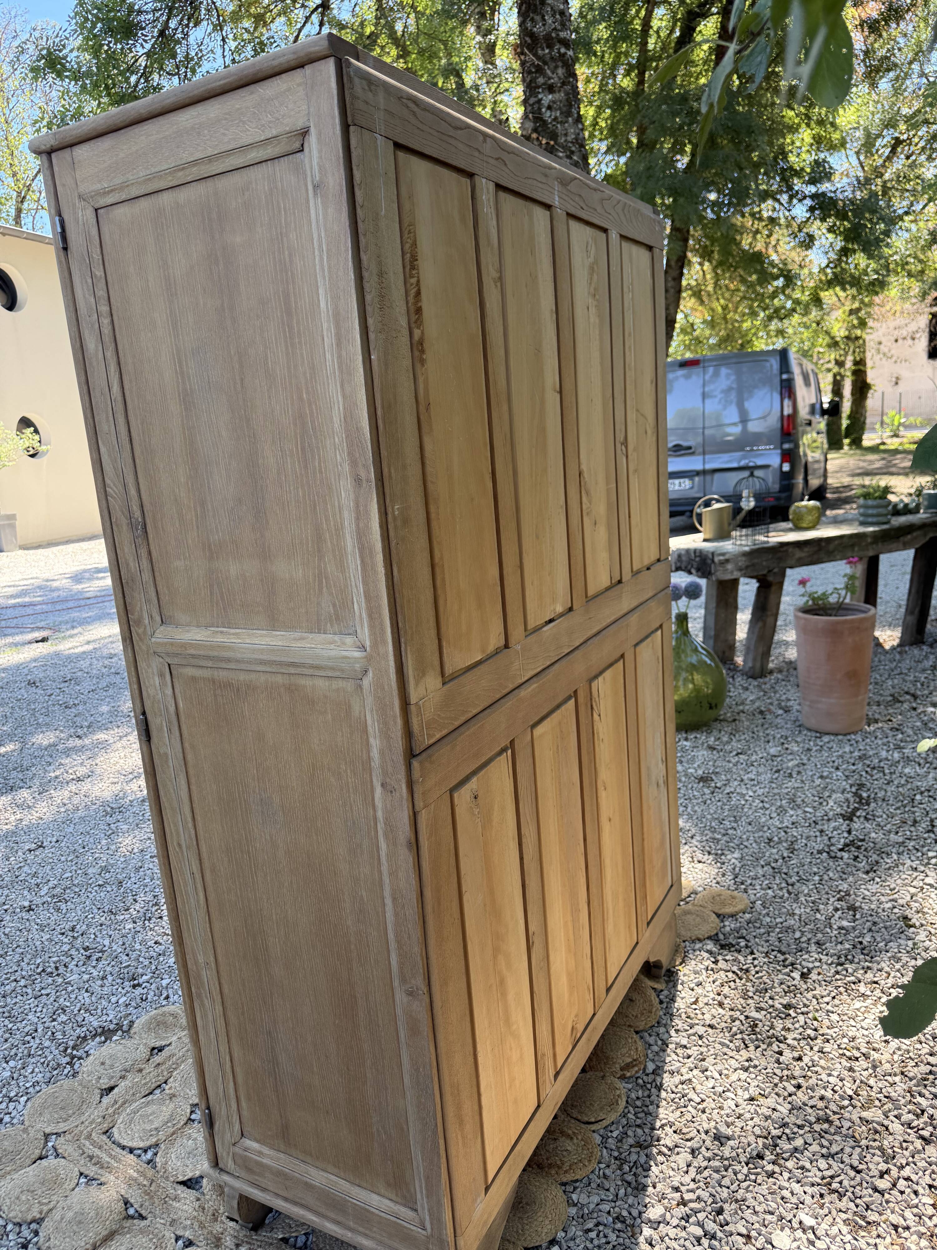 Armoire massif art déco