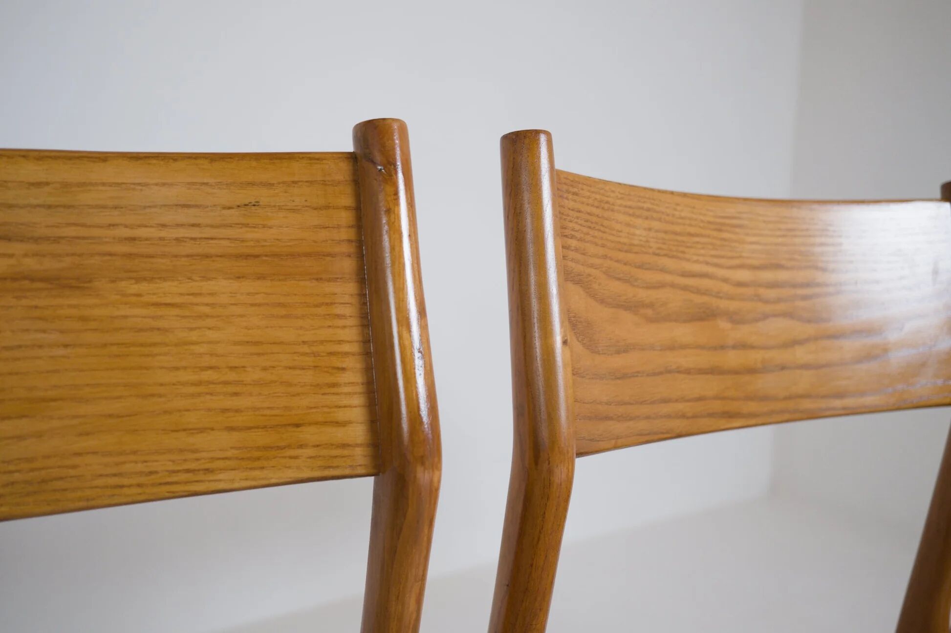 Set of 6 GESSEF chairs published by Consorzio Sedie Friuli, Italy, 1970s.