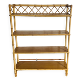 Large rattan shelf