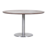 1960s round dining table by metaform, netherlands