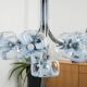 Chandelier, Italian design, Murano glass, 1970s, made in Italy.