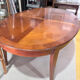Extendable dining table in cherry wood