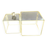 2 Tables Vintage Max Sauze Isocèle France Désign 1970 Iconique