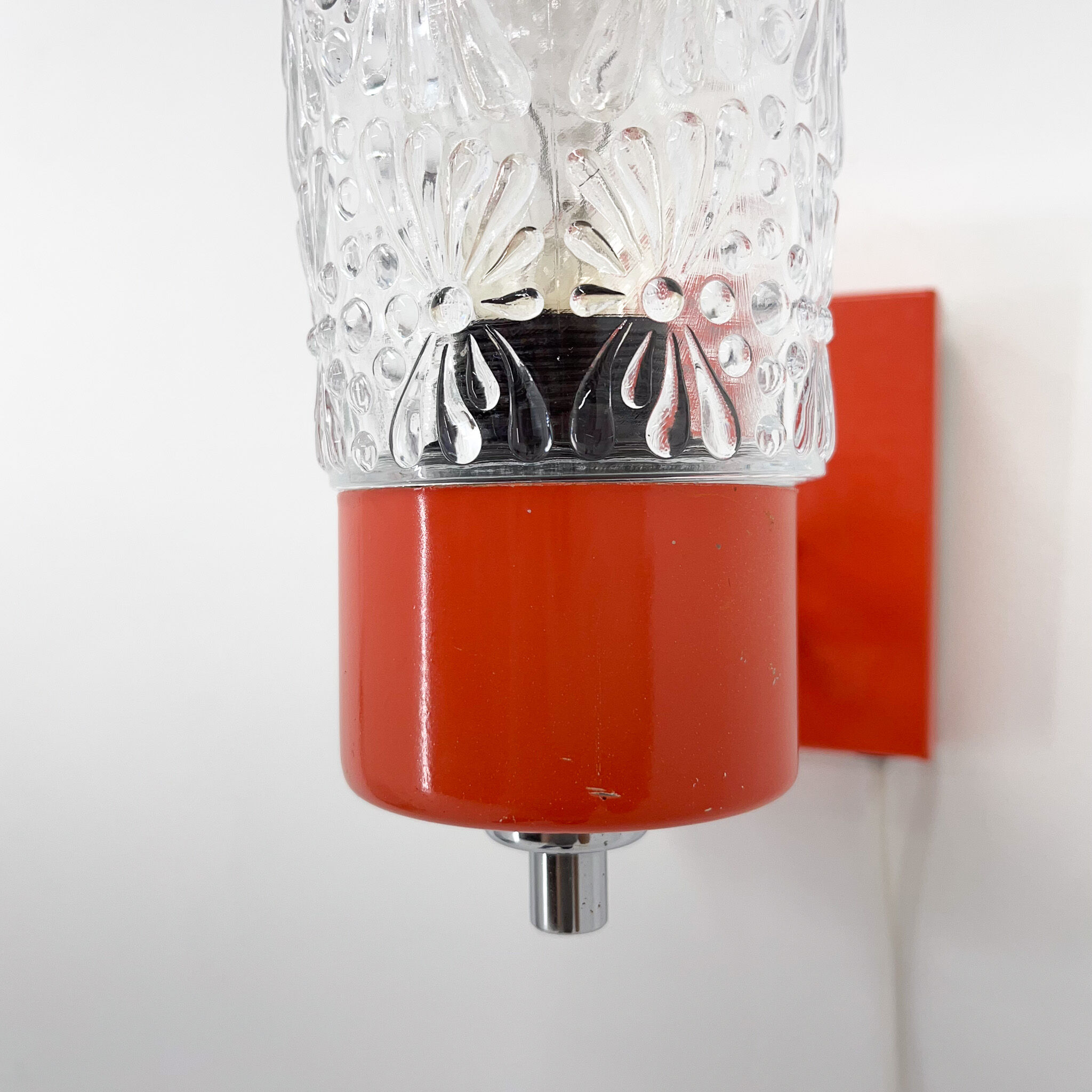 Mid-Century Wall Lamp, Czechoslovakia, 1970's