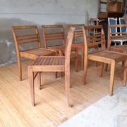 Suite de 6 chaises de René Gabriel