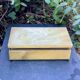 Large onyx trinket box from the 1960s, vintage Italy.