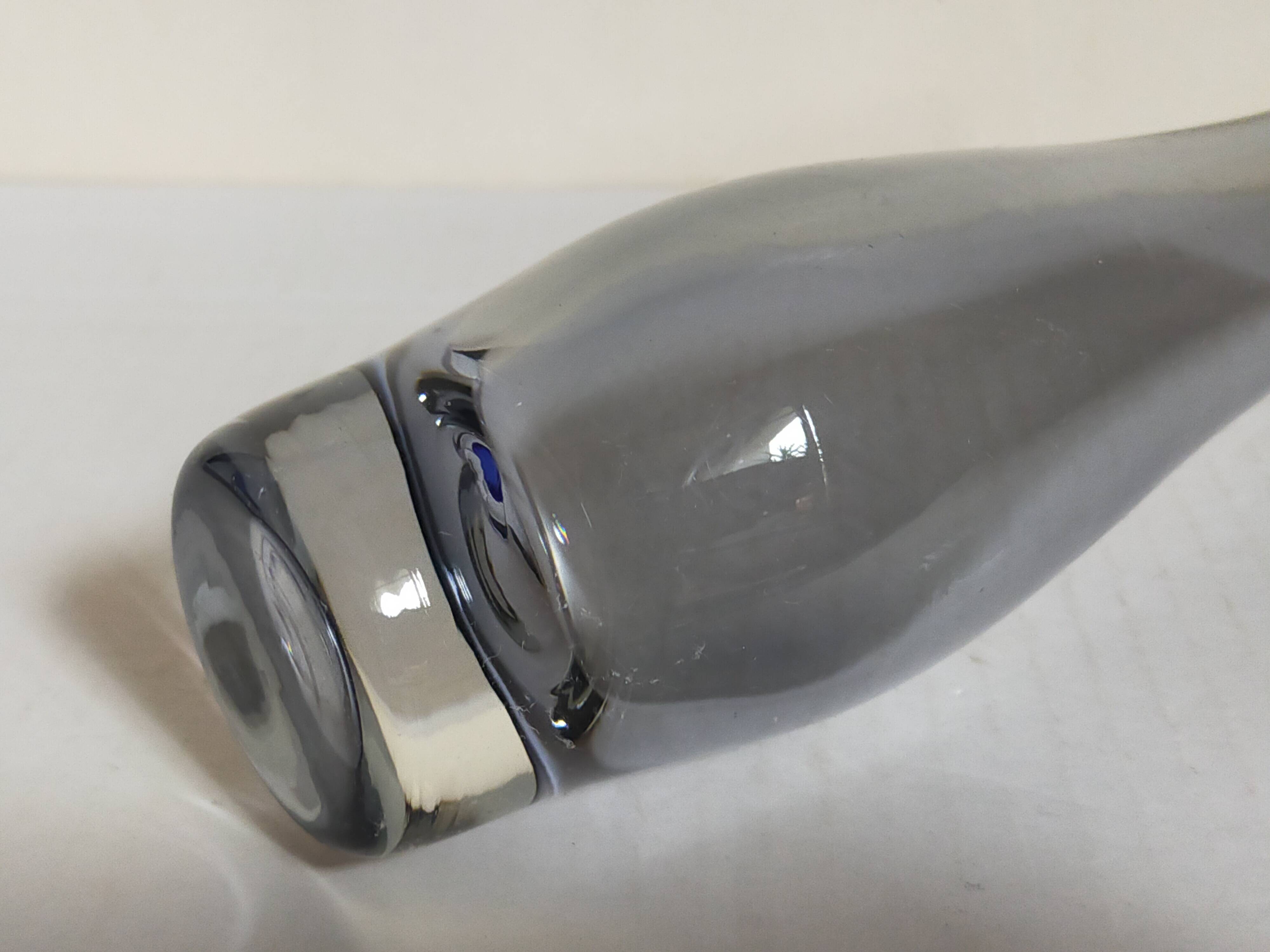 Duo of vintage glassblower soliflores