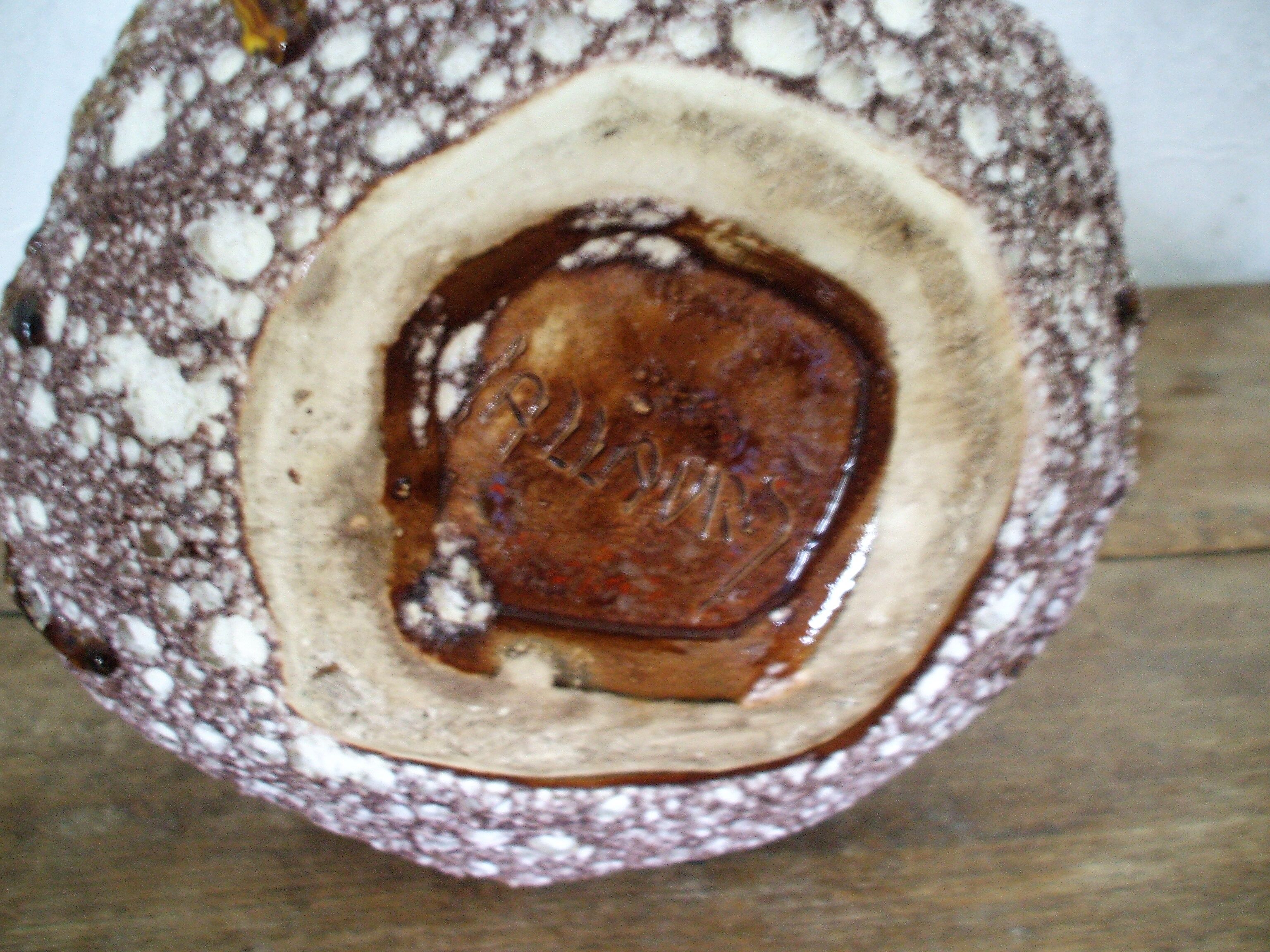 Vase Vallauris Fat Lava