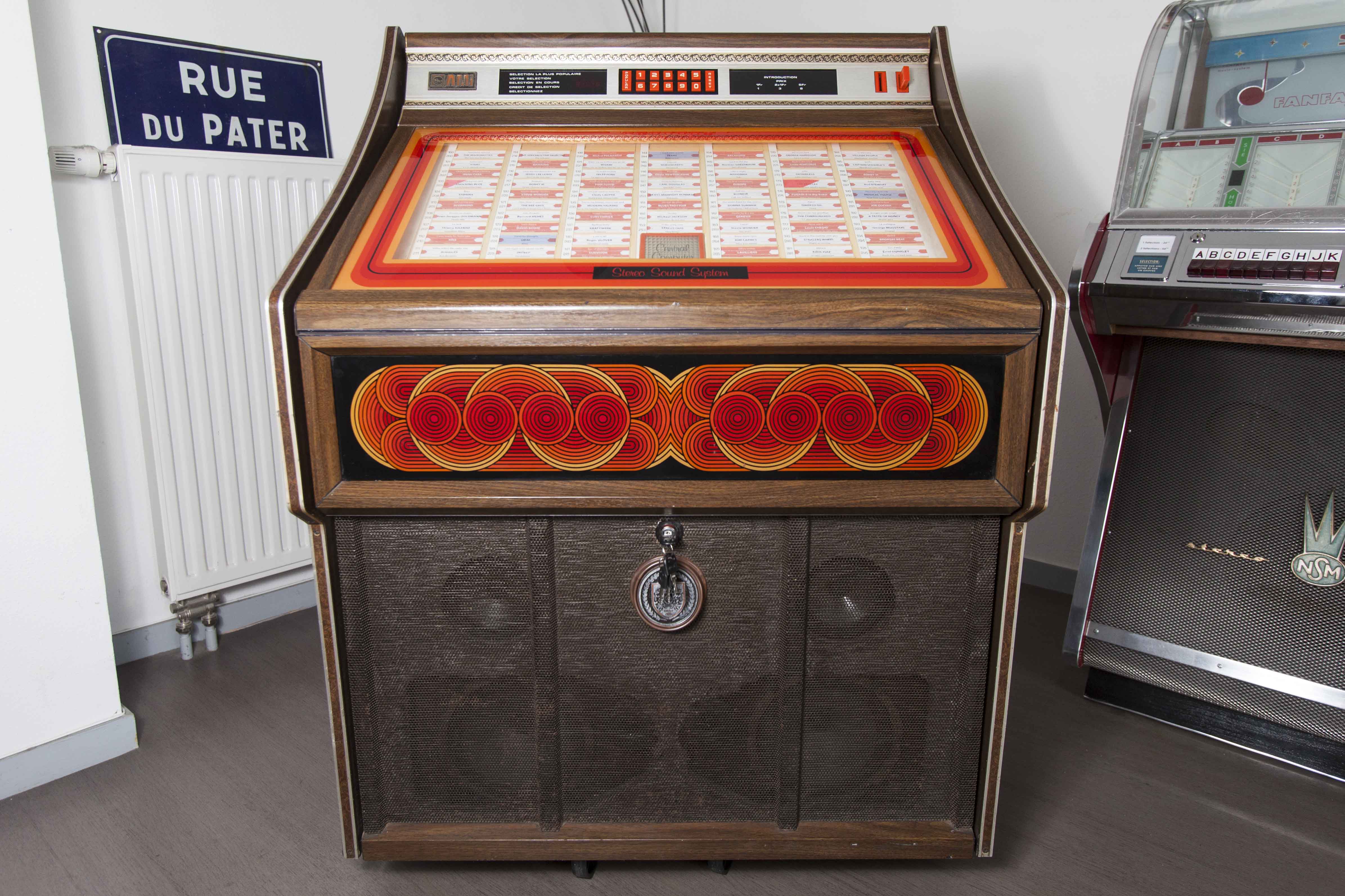 Jukebox rowe ami ri-3 jewel 1980 ready to use