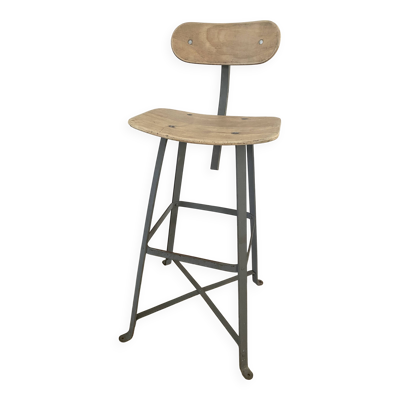 Chaise haute d'atelier