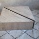 Table basse en travertin