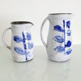 Lot de 2 pichets en céramique Rochehaut ( Belgique)