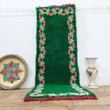 Handcrafted Moroccan Berber Rug 150 X 50 CM