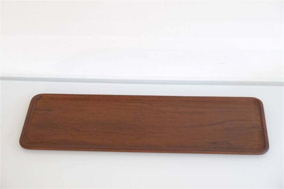 Vintage Scandinavian teak tray 1960