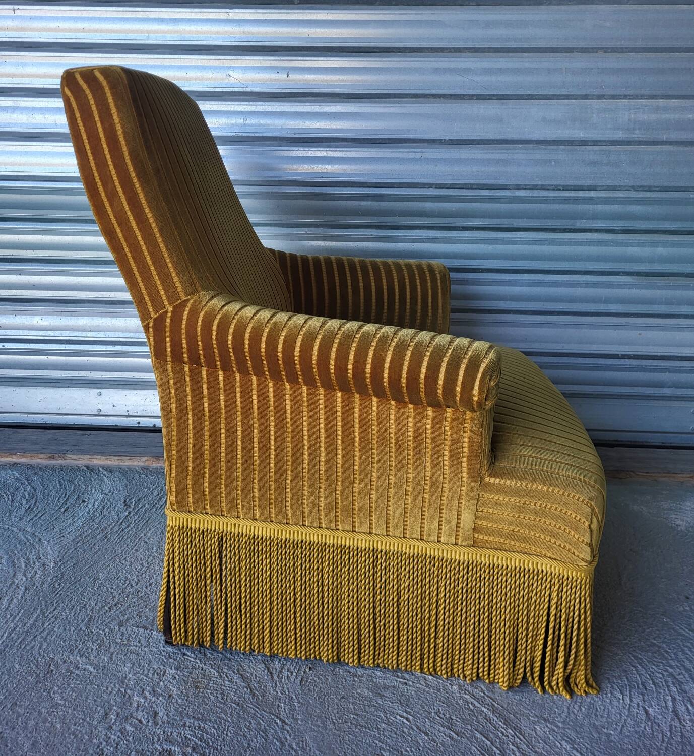 Authentic antique vintage style armchair in good condition