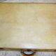 Suitcase parchment and leather 1940/50